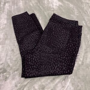 Good American Cropped Jeans - Black Foil